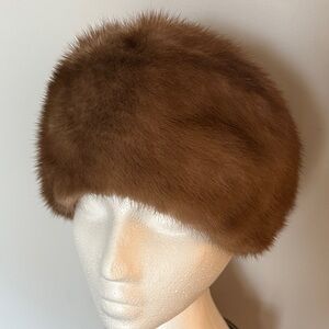 Elegant Brown Fur Hat